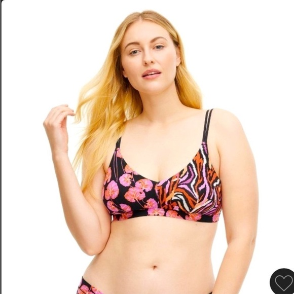 Diane Von Furstenberg X Target Bralette Bra NWT - Picture 3 of 8